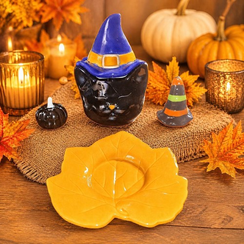Halloween ceramic decor - decor, set