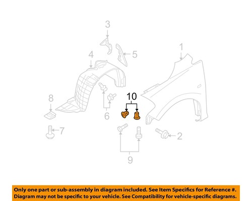 Nissan oem altima fender - nissan,
