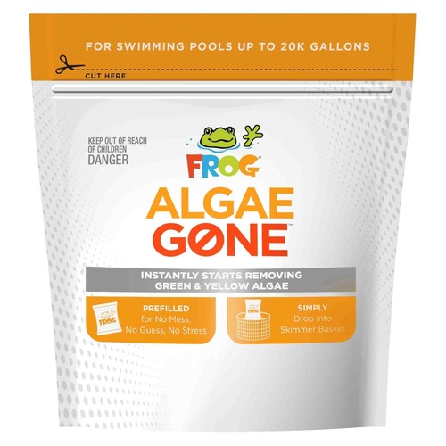 Frog algae solution dry - frog,