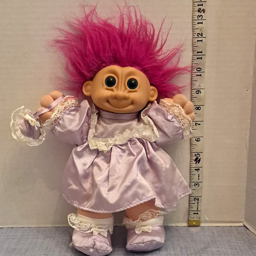 Vintage russ berrie troll - berrie,