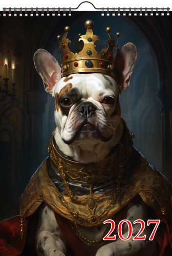 2027 wall calendar - calendar, royal