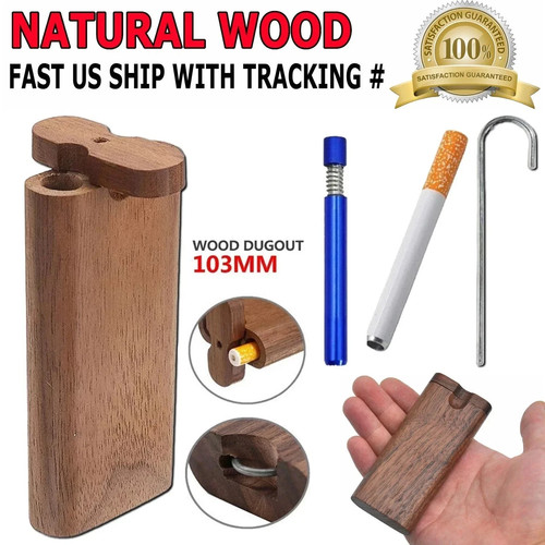 Wooden dugout pipe self - pipe,