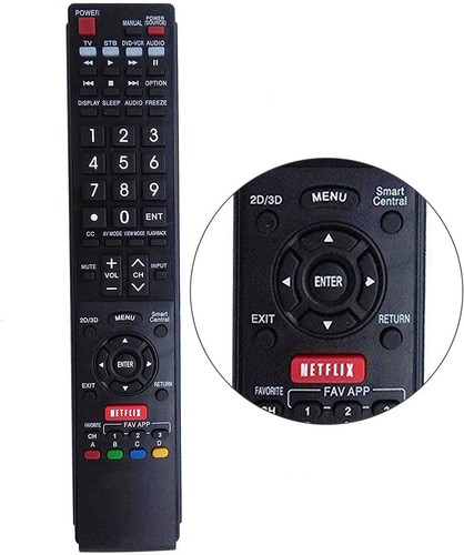 Remote control for - control, sharp