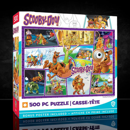 Scooby doo collage 500 piece - collage,