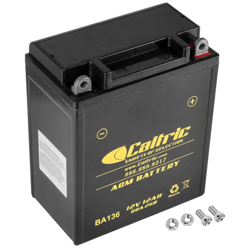 Caltric agm battery for yamaha - caltric,