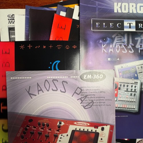 Vintage korg kaoss pads - kaoss, and