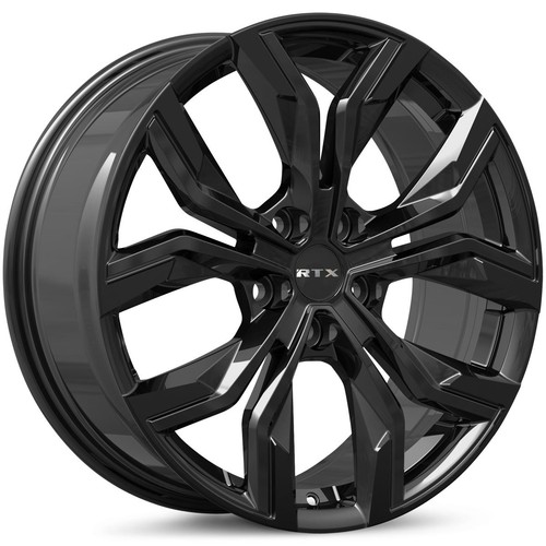 19x8 black alloy - black, wheel