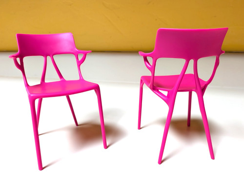 Pink barbie kartell designer - barbie,