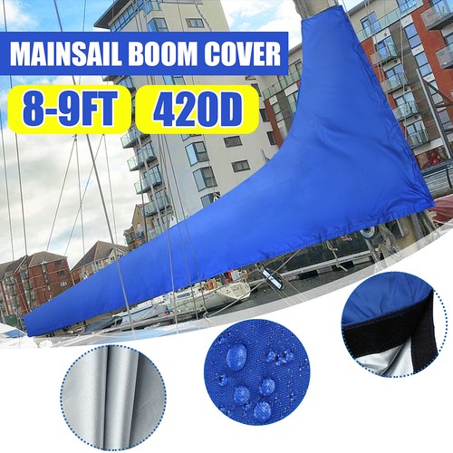Blue 420d 9ft sail - blue, cover