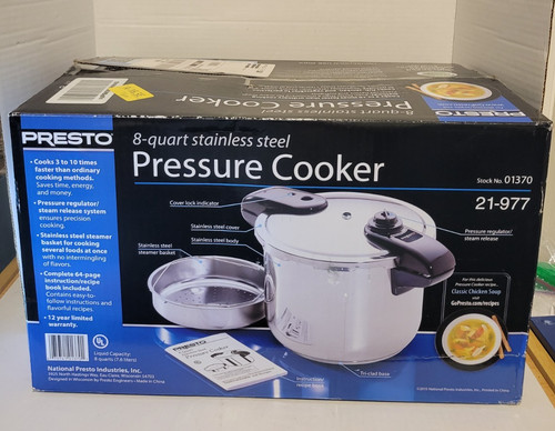 Presto quart stainless - stainless, steel