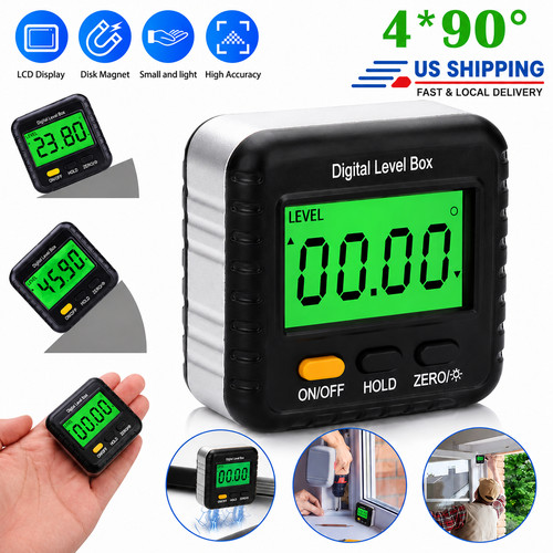 Magnetic digital level box lcd - digital,