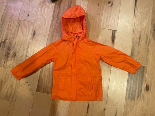 Kids orange raincoat - kids, rain