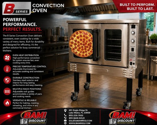 Series commercial convection - b,