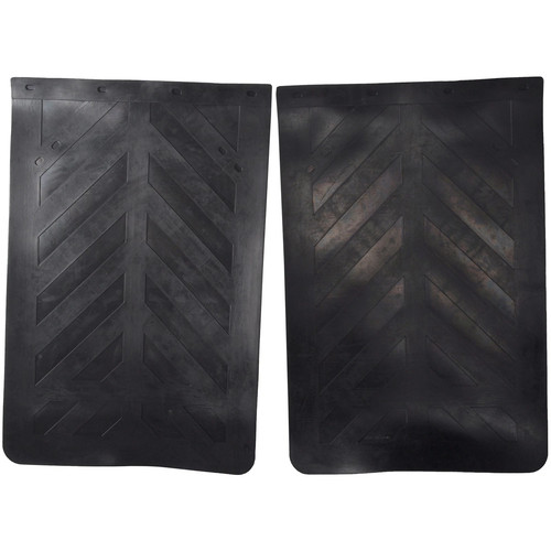 Black rubber chevron - 36",