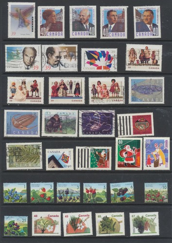 Canada stamps 1990 1992 - canada,