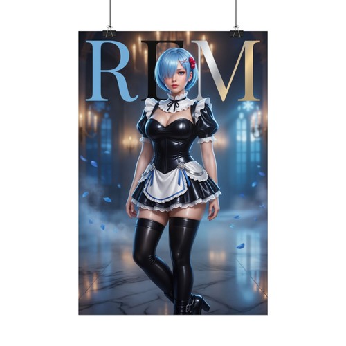 Zero rem poster anime - zero, maid
