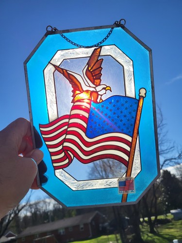 Vintage american eagle flag - vintage,