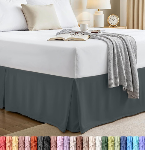 King bed skirt hides - king,