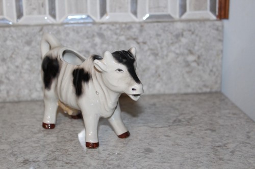 Ceramic cow small pitcher - cow,