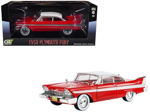 1958 plymouth fury red white - plymouth, red/white
