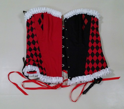 Comics harley quinn corset - dc,
