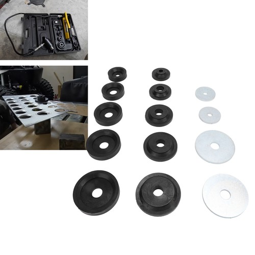 Flared hole dimple - set, for