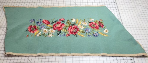 Vintage textile needlepoint - vintage,