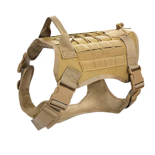 Military tactical dog harness - military,
