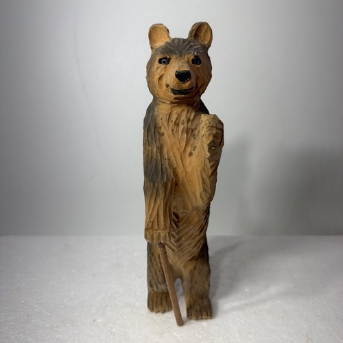 Vtg hand carved wooden - vtg,
