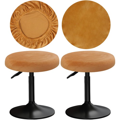 Round velvet stool - cover, 12-16