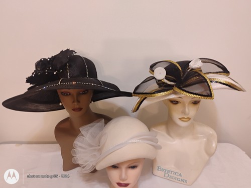 Vintage ladies hat - vintage, 6"