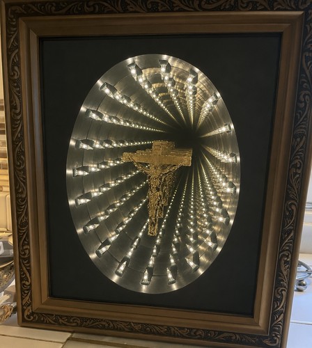 Vintage infinity mirror - 3d,