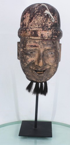 Antique burmese carved wood - antique,