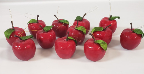 Bright red vintage - bright, apple