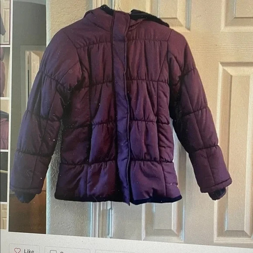 Lands end purple fleece - purple,