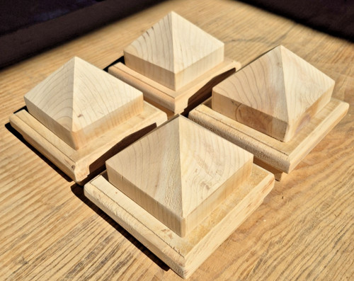 Set cedar 4x4 fence post - set,