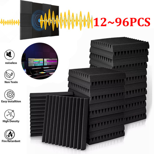 96pcs acoustic wall panels - 12~96pcs,