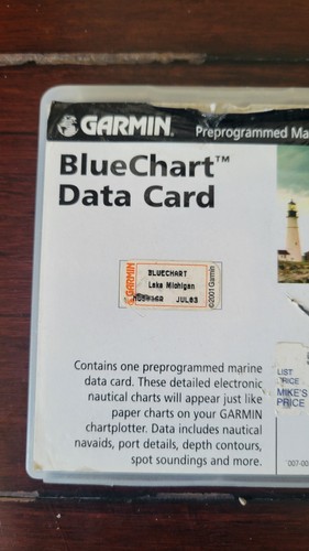 Garmin bluechart data card - garmin,