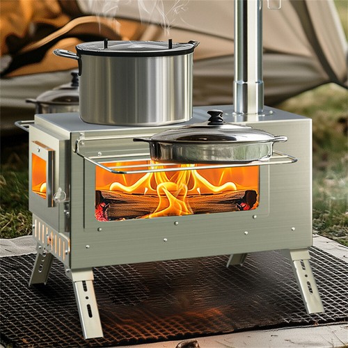 Hot camping tent stove - camping,