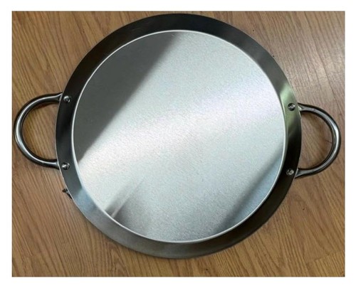 Mexican style stainless - style, 14.5"