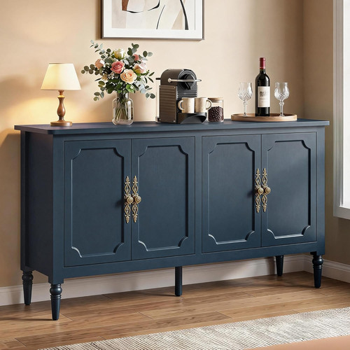 Navy blue vintage - navy, 59"