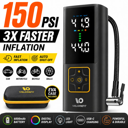 Portable tire inflator - tire, 150psi