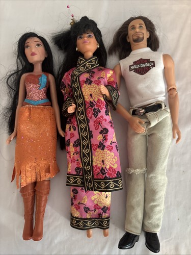 Barbies harley davidson - barbies,,