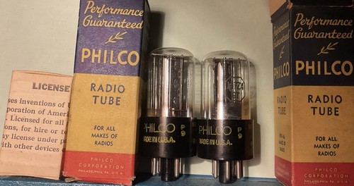 Pair nos philco 117z4gt - of,
