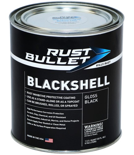 Rust bullet blackshell - rust, gloss