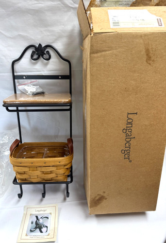 Longaberger wrought iron stack - longaberger,