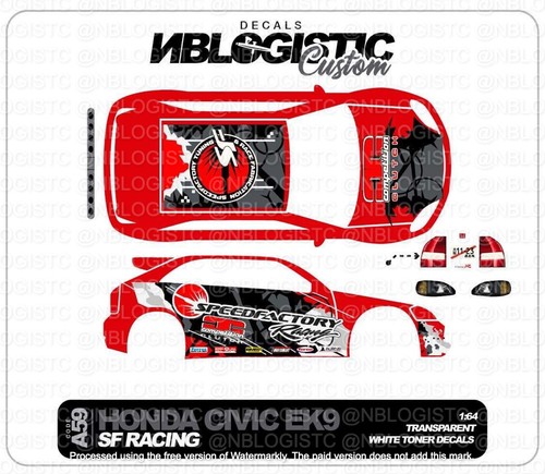Honda ek9 racing universal - ,