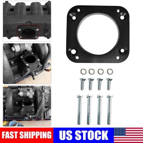 Metal throttle body adapter - metal,