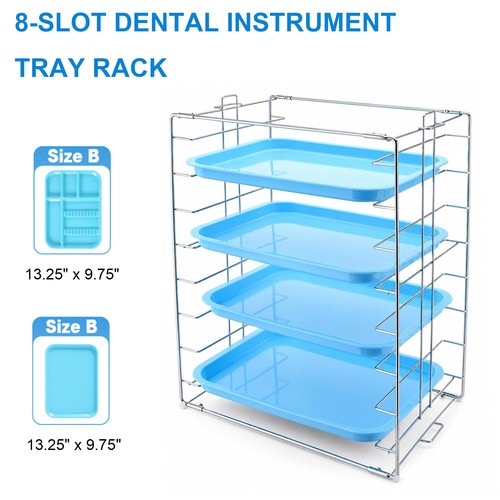 Slot dental tray - tray, fits