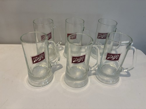 Schlitz beer glasses 12oz - 6,